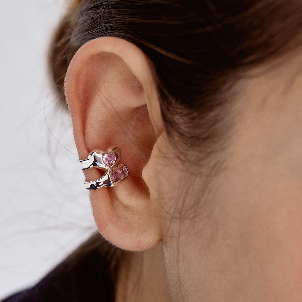 イヤリング TATIANA SILVER925 Baguette Cubic Earcuff EC1936 MUSINSA | TATIANA (SILVER925) Baguette Cubic Earcuff EC1936