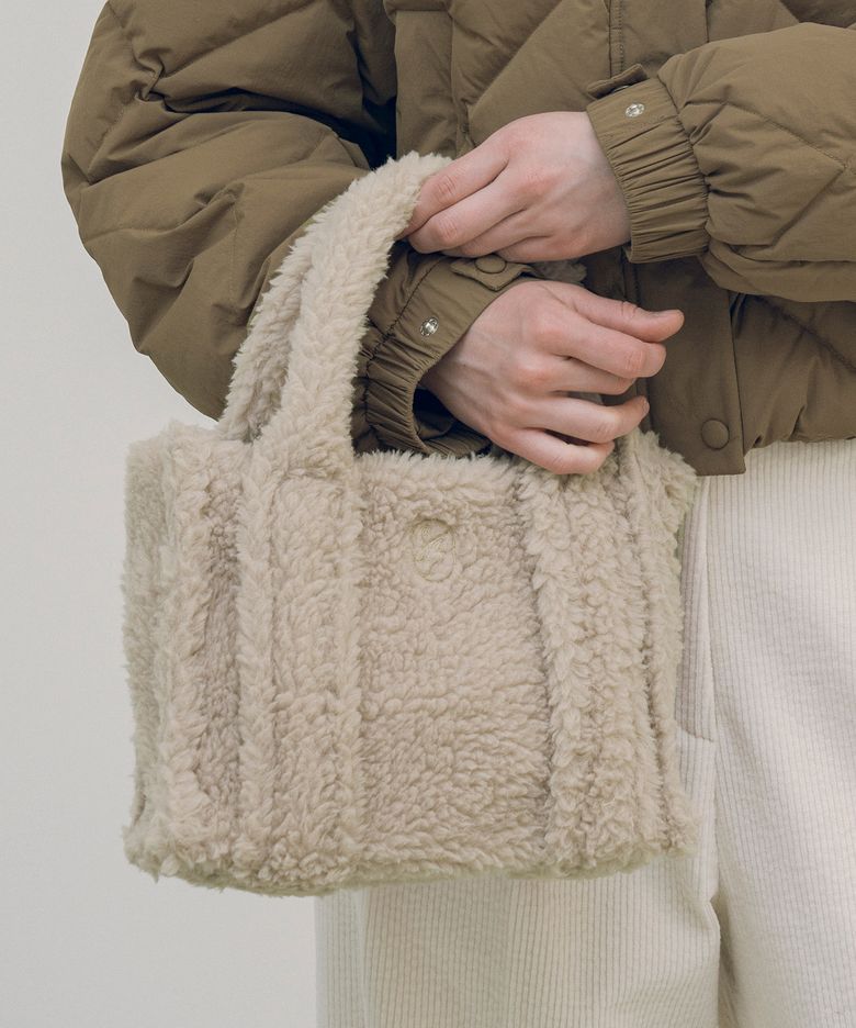 SIAC3015 shearing tote bag_Beige