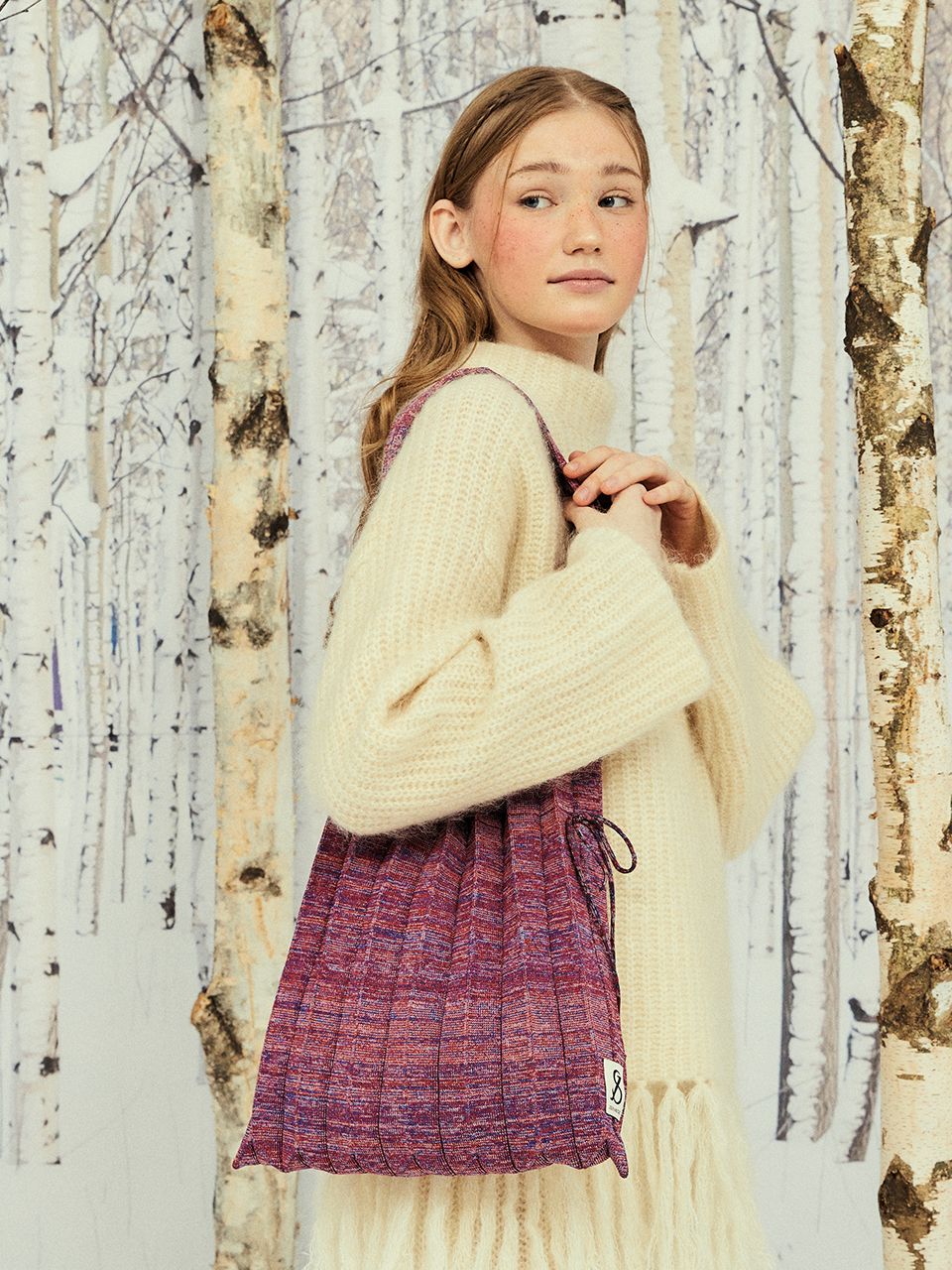 MUSINSA | JOSEPH AND STACEY Lucky Pleats Knit M Bohemian (All)