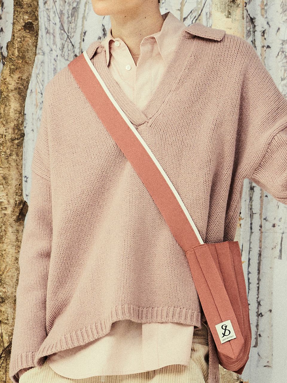 ★TOUT Y EST★ Lucky Pleats Knit Wing M Line All LPKWINGMLIN Lucky Pleats Knit Wing M Line Hazelnut Beige | JOSEPH AND STACEY