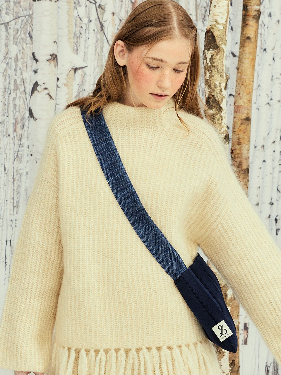MUSINSA公式 | JOSEPH AND STACEY Lucky Pleats Knit Wing