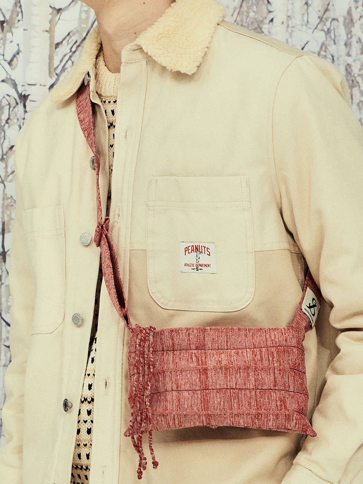 조셉앤스테이시(JOSEPH&STACEY) Lucky Pleats Knit Cross S Bohemian (All)