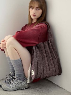 Lucky Pleats Knit L Starry (ALL)