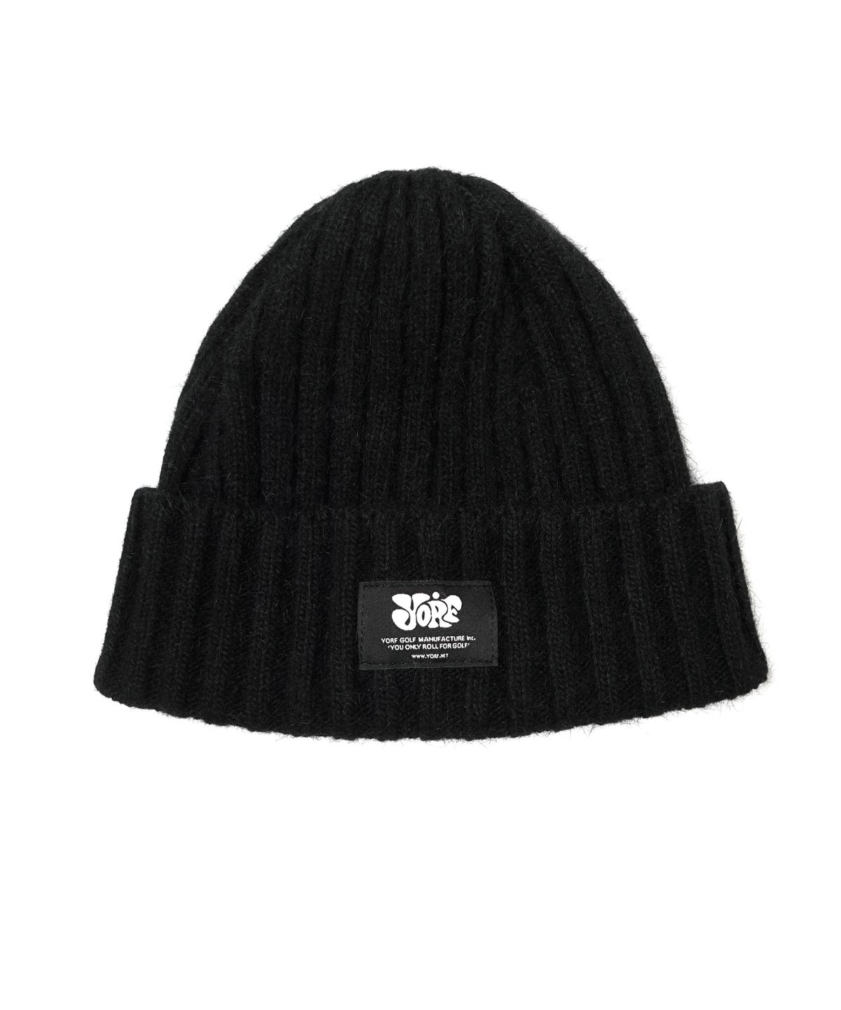 욜프(YORF) 22 A/W ANGORA WOOL BEANIE BLACK