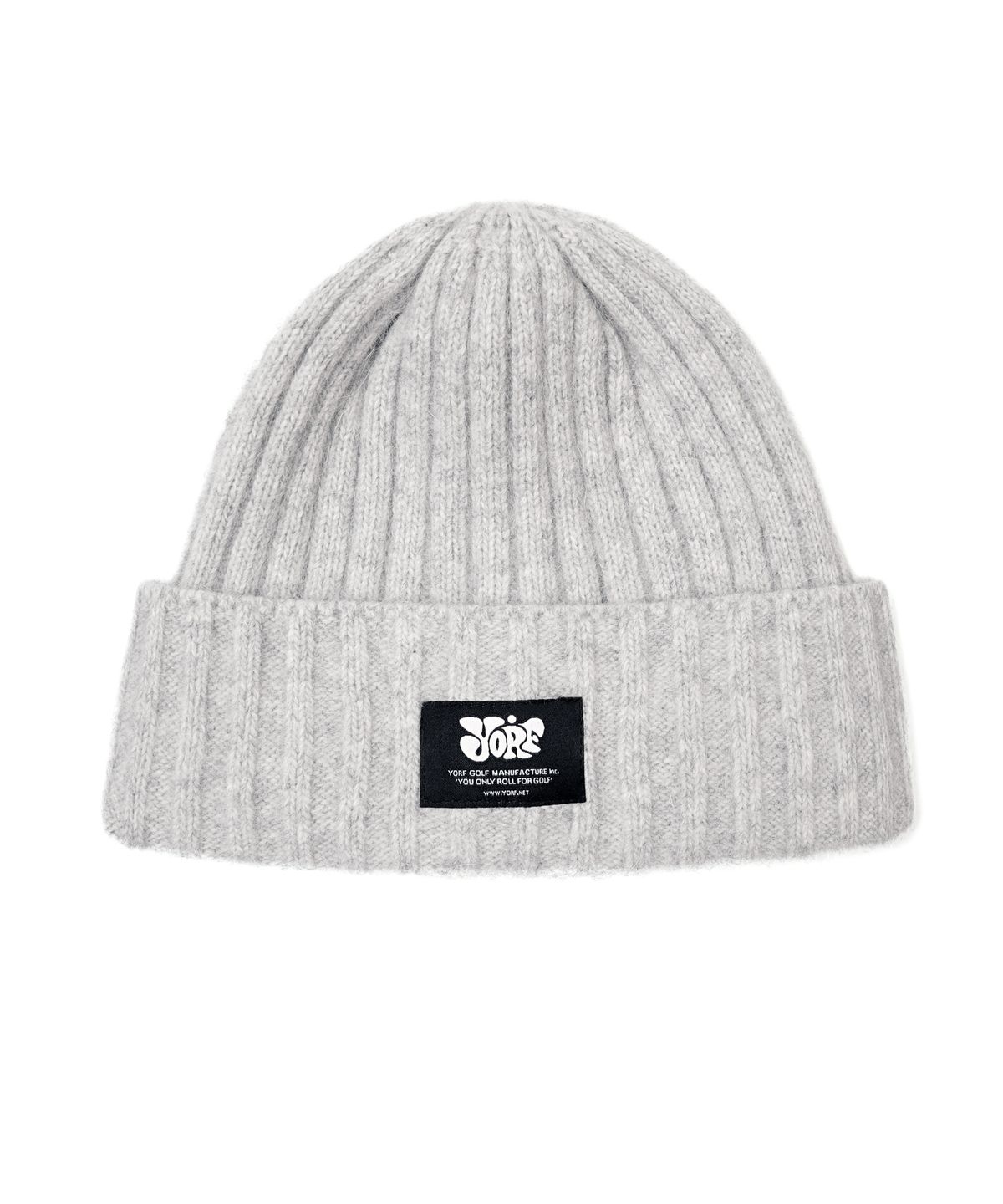 욜프(YORF) 22 A/W ANGORA WOOL BEANIE  GREY