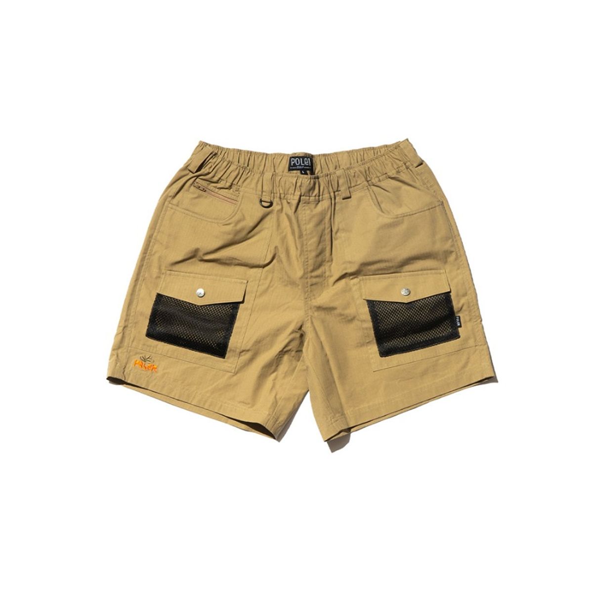 폴러스터프(POLERSTUFF) CT RIP RELAX FIT BUSH SHORTS BEIGE