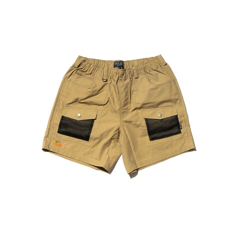 CT RIP RELAX FIT BUSH SHORTS BEIGE