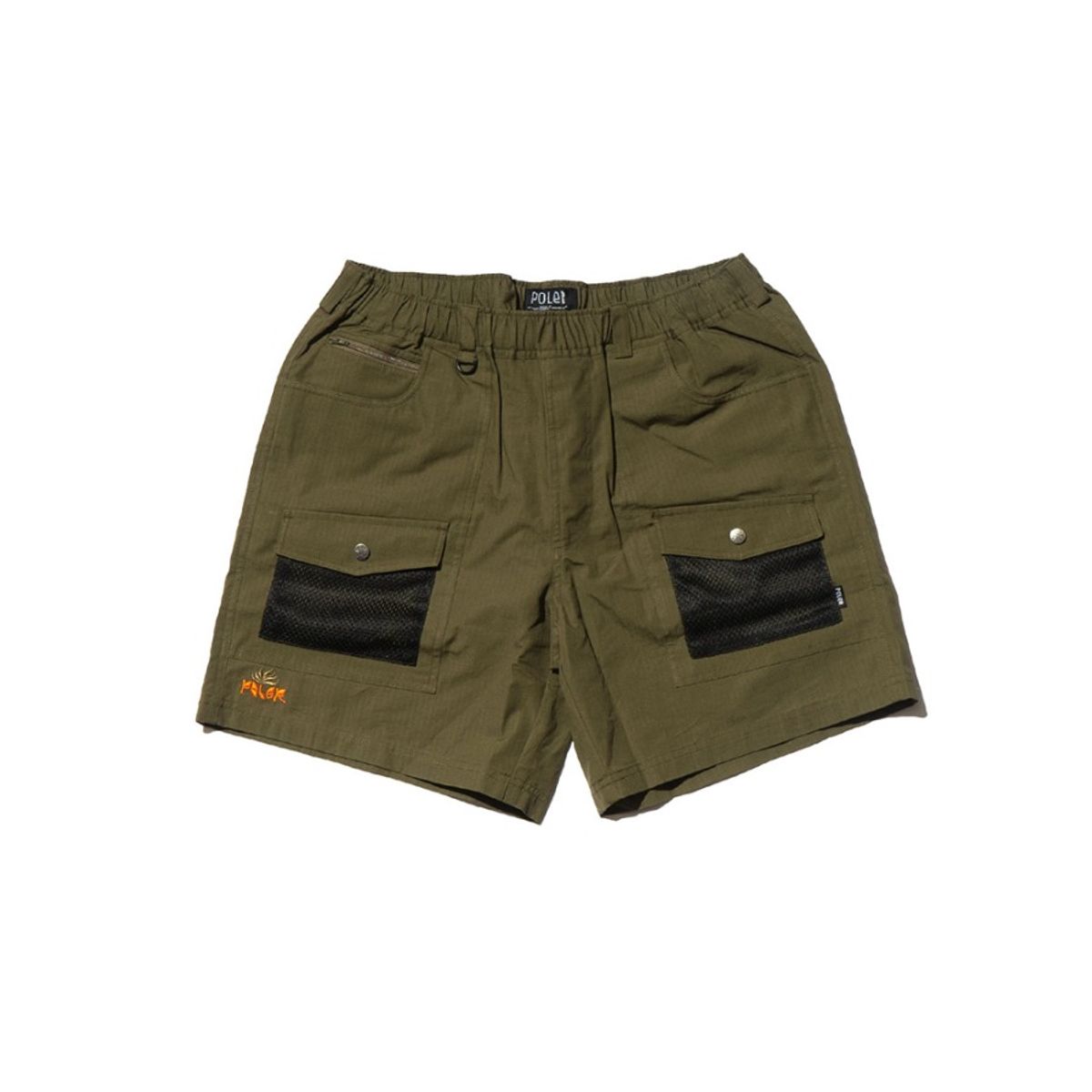 폴러스터프(POLERSTUFF) CT RIP RELAX FIT BUSH SHORTS OLIVE