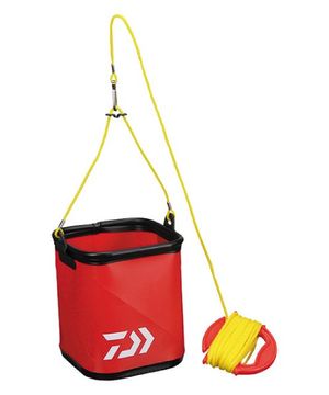 미즈쿠미 바캉 S21 (J) 레드 두레박 살림통