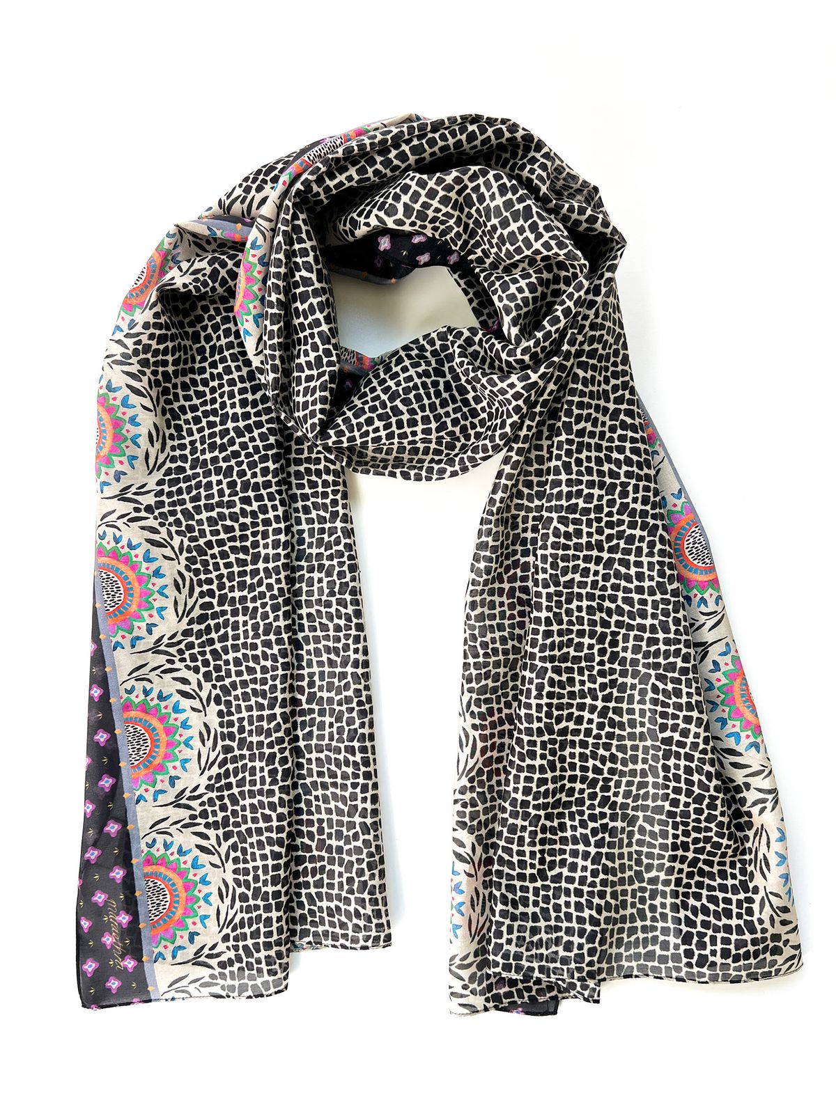 마레트라(MARAETHRA) Skin Love Silk Cotton Long Scarf