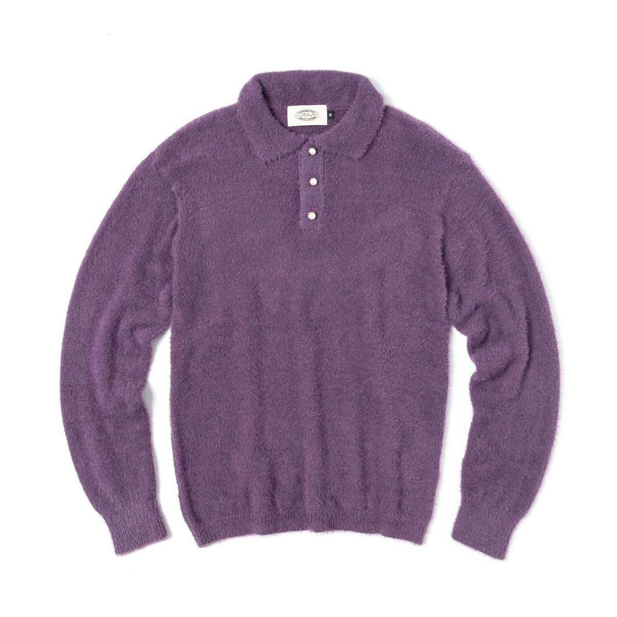 암피스트(AMFEAST) Cotton Candy Polo Knitwear Grapes