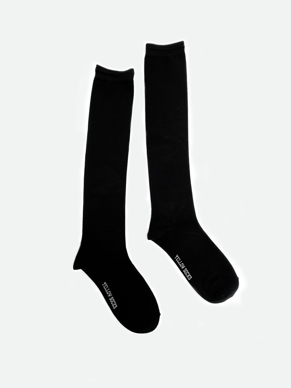 옐로우삭스(YELLOWSOCKS) 니삭스 블랙
