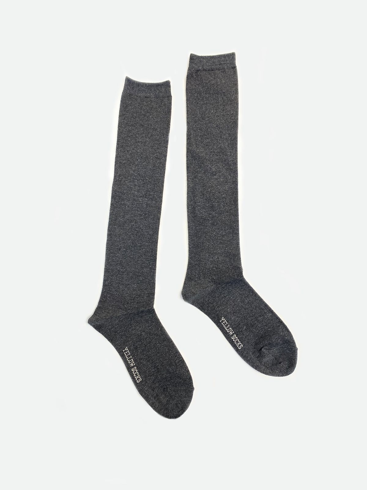 옐로우삭스(YELLOWSOCKS) 니삭스 차콜