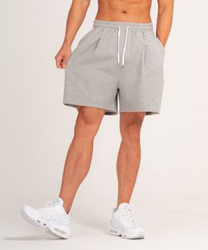 P1148 와이드 하프숏팬츠_5부[그레이]