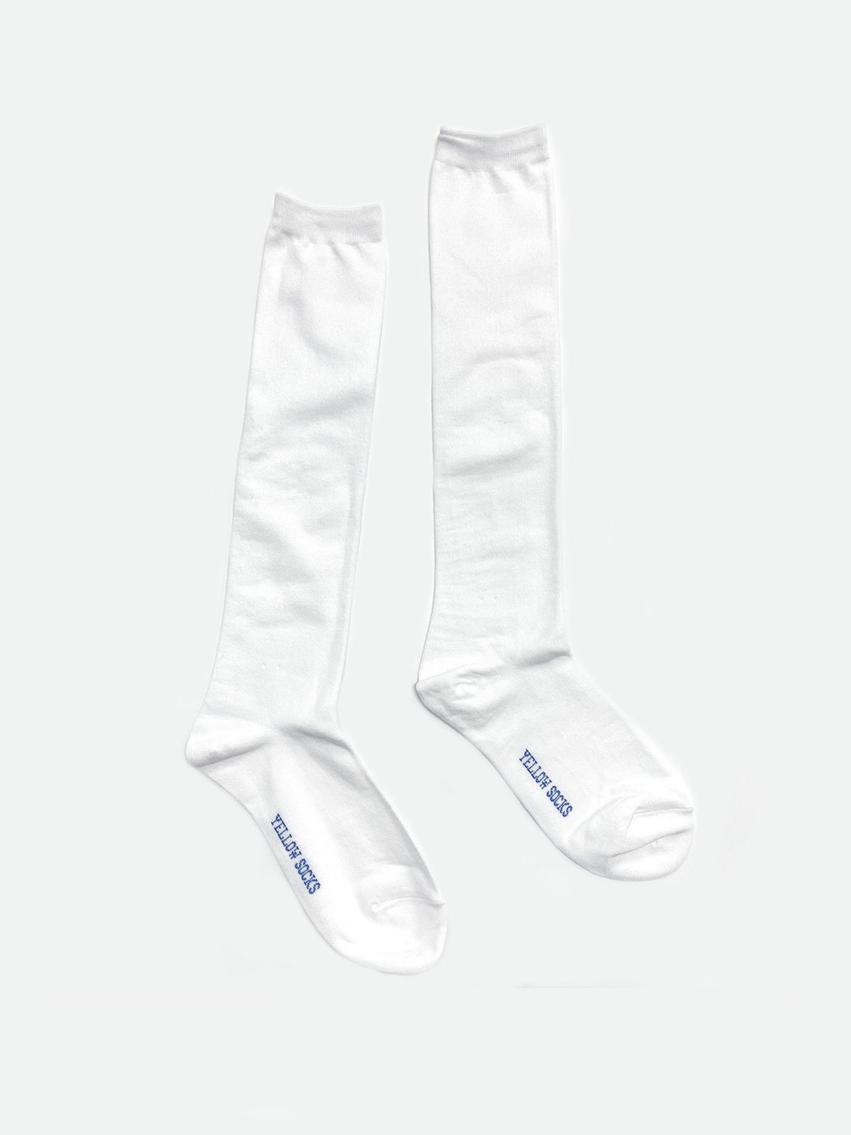 옐로우삭스(YELLOWSOCKS) 니삭스 화이트