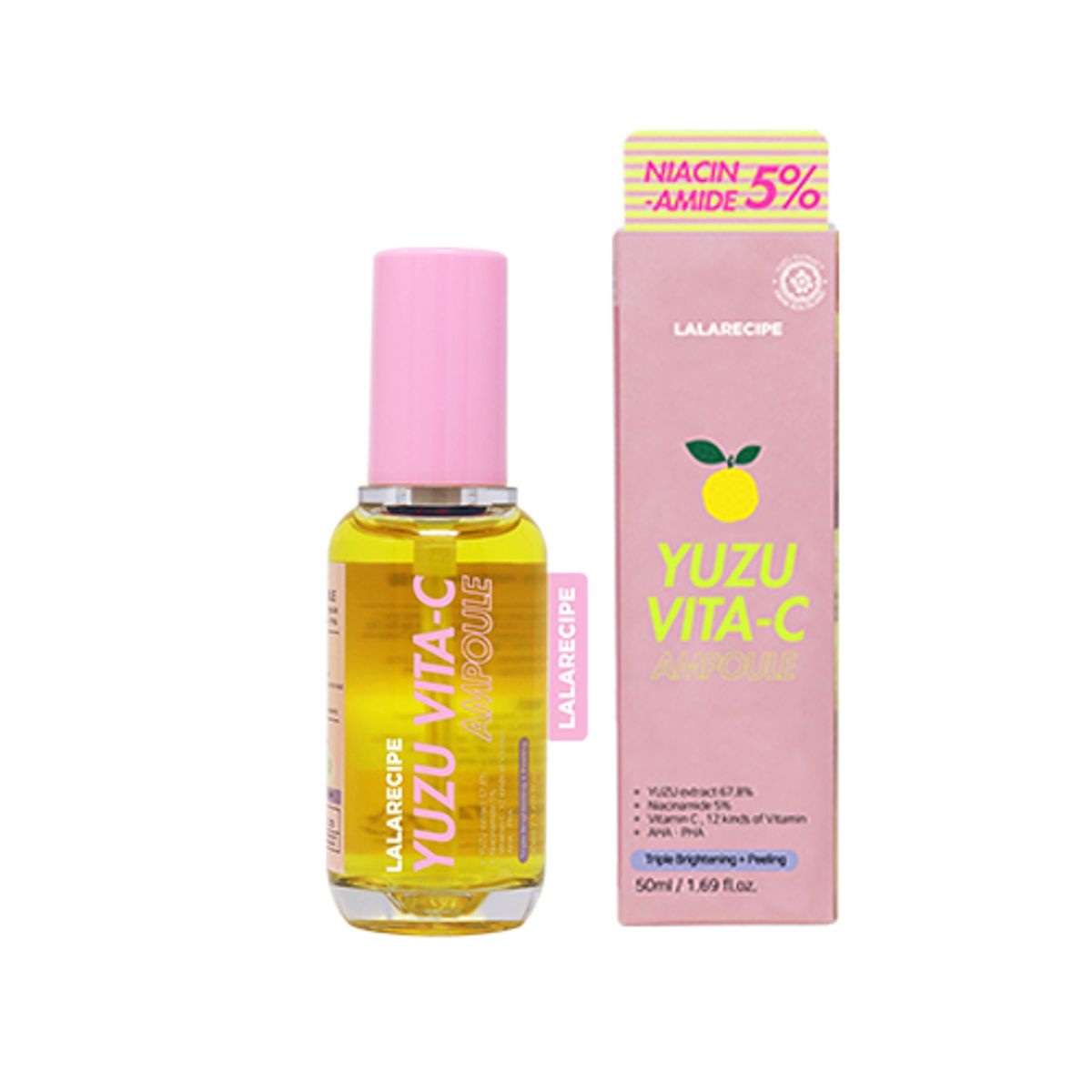 라라레서피(LALARECIPE) 유자 비타 C 앰플 50ml