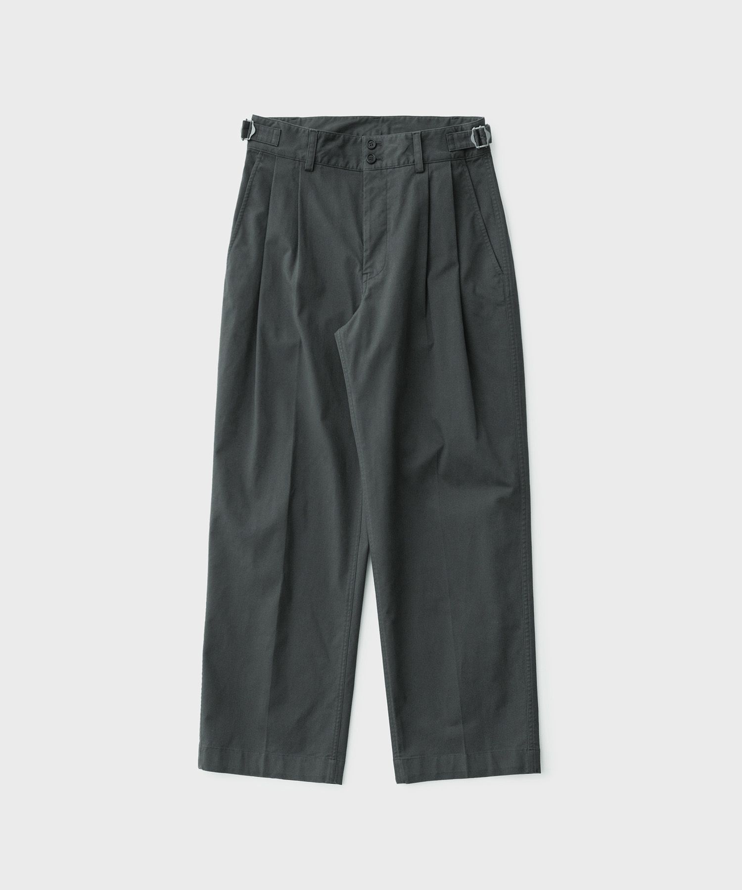 MUSINSA | ANOTHER OFFICE Santiago Officer Pants (Graphite)
