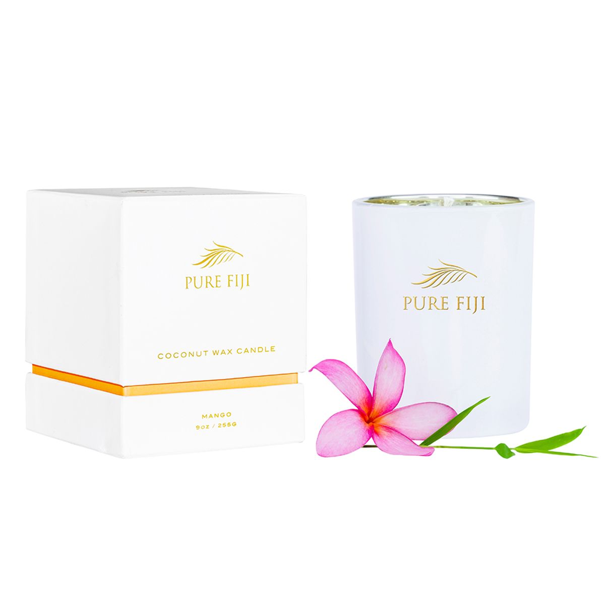 퓨어피지(PUREFIJI) 코코넛 왁스 캔들 9oz/255g 망고