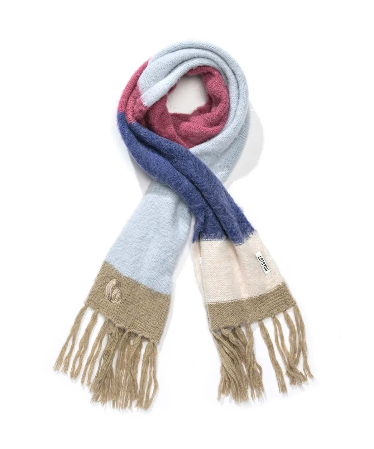 라츠유(LOTSYOU) lotsyou_POP POP Muffler Pink
