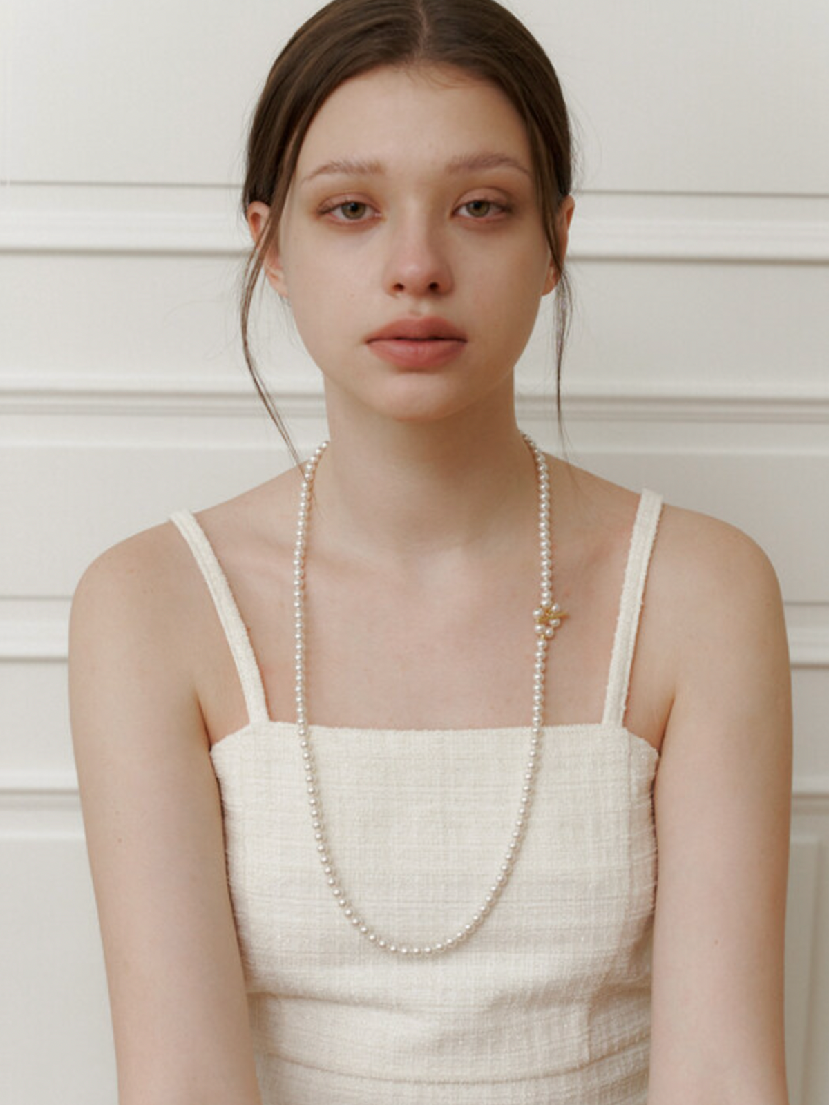 카인더베이비(KINDABABY) swa pearl long necklace (6mm)