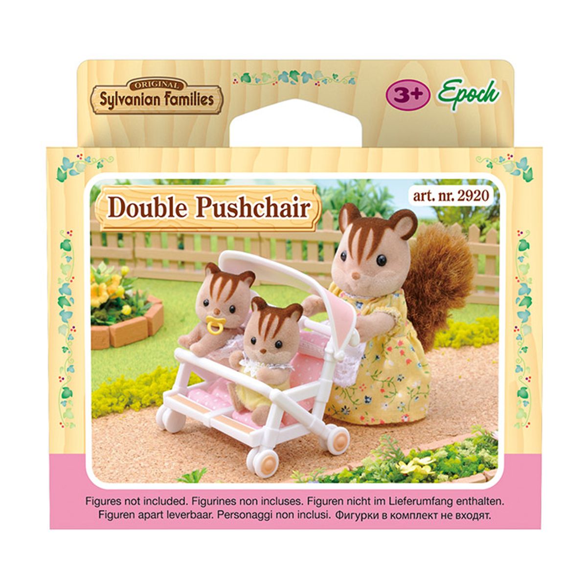 실바니안 패밀리(SYLVANIAN FAMILIES) 4533-쌍둥이 유모차(2920)