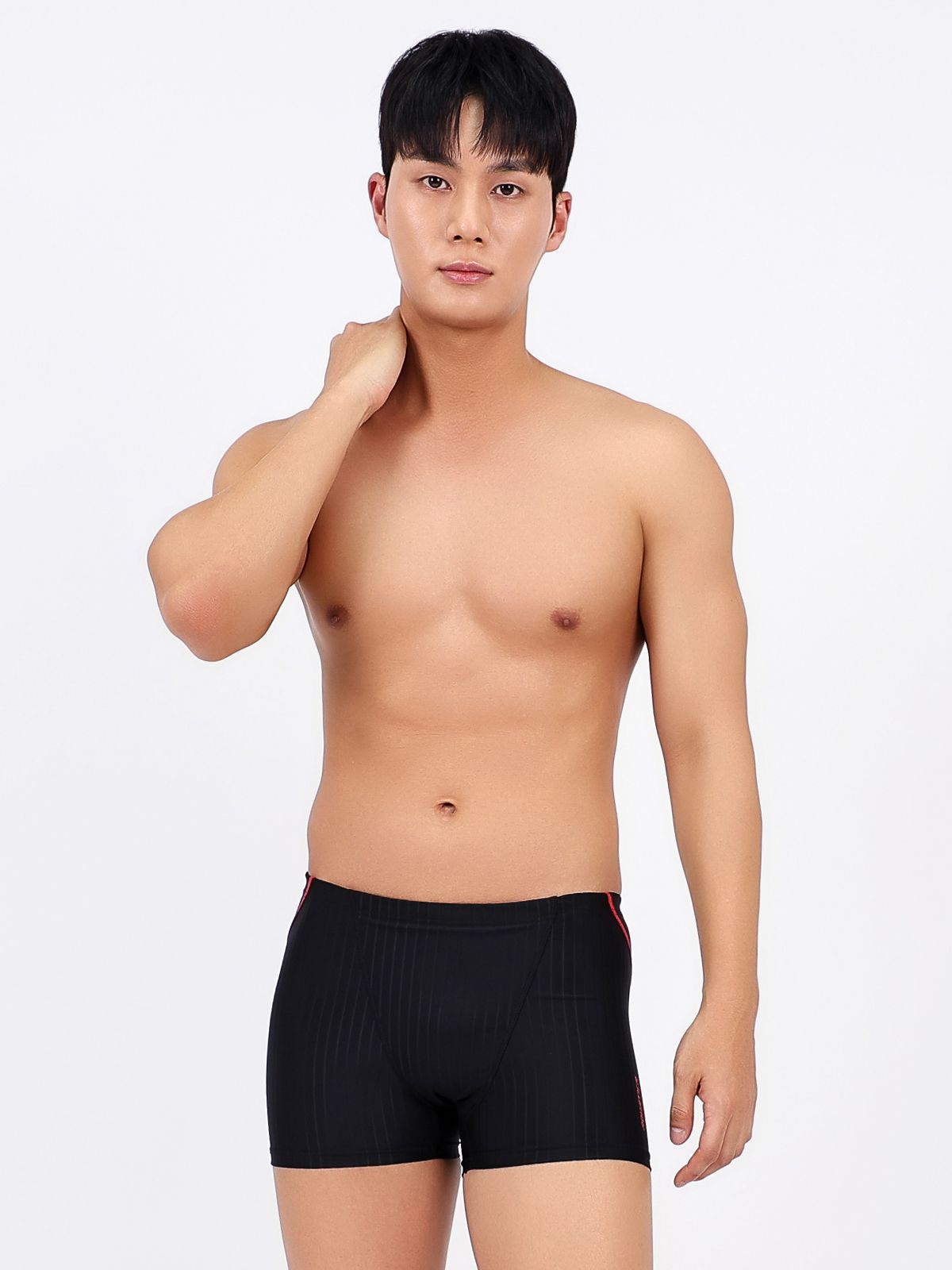 아쿠아티카(AQUATICA) 남성 실내수영복 BAF03 선수용수경6종세트