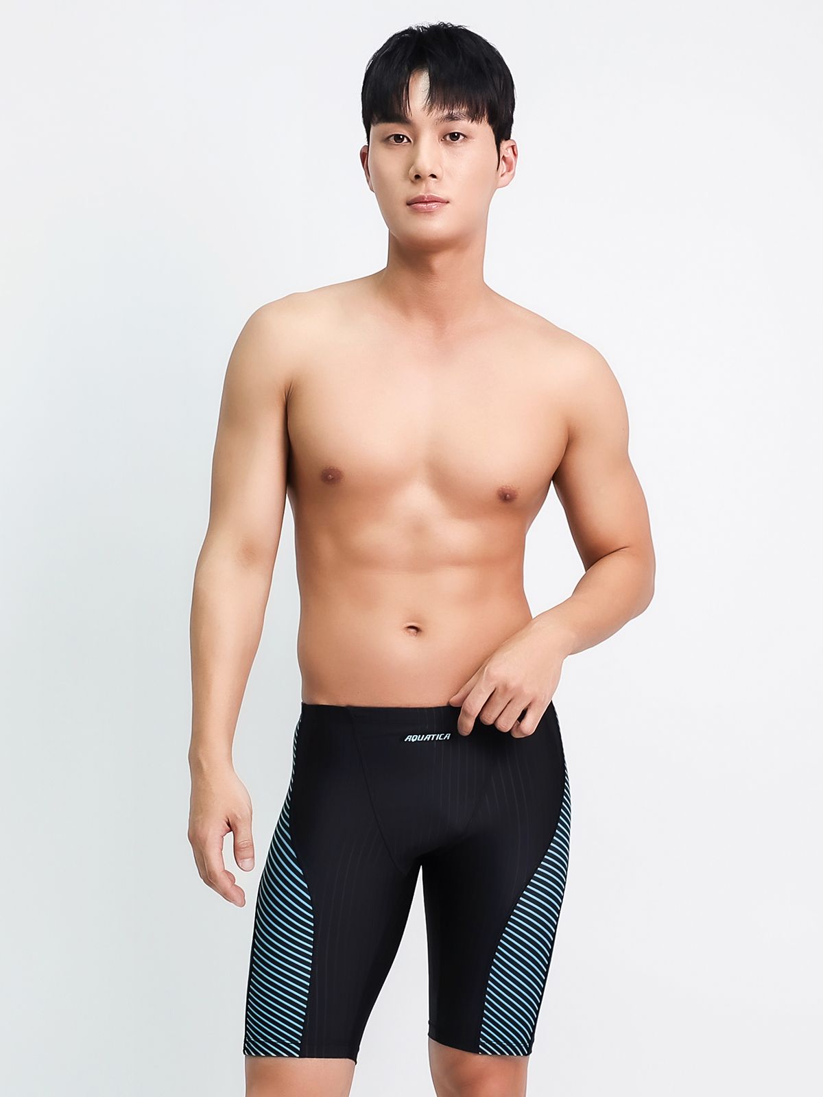 아쿠아티카(AQUATICA) 남성 실내수영복 BBF18 선수용수경6종세트