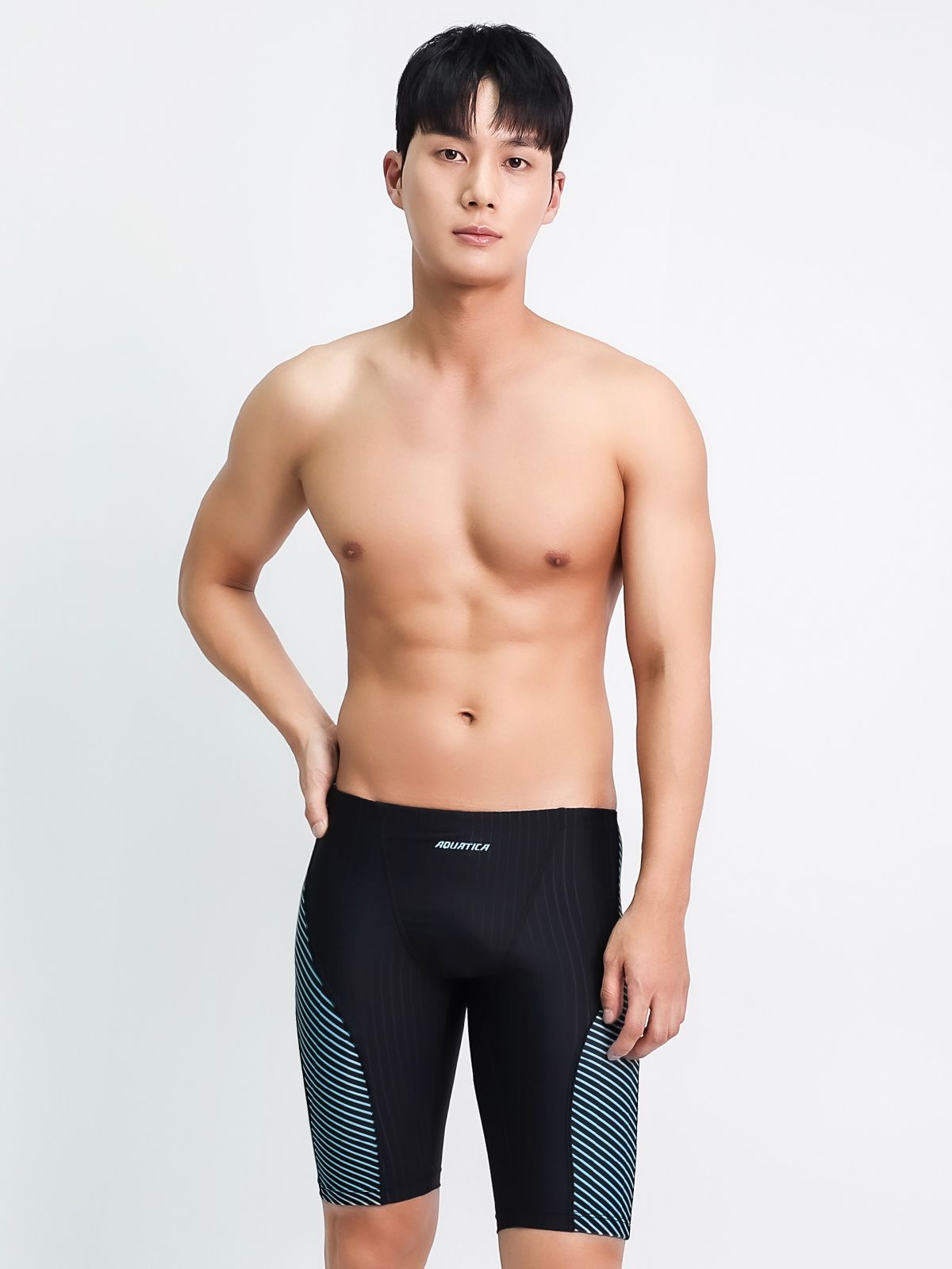 아쿠아티카(AQUATICA) 남성 실내수영복 BBF18 일반용수경6종세트