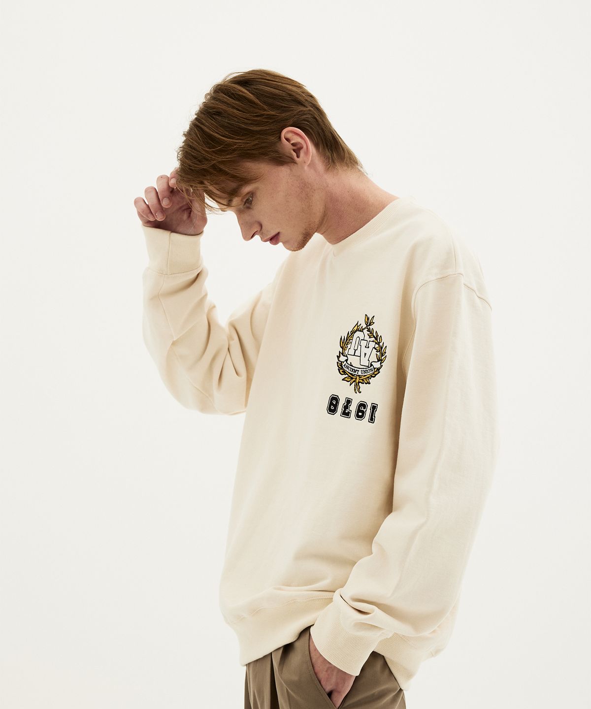 에인션트 유니온(ANCIENT UNION) 1970 Sweat Ivory