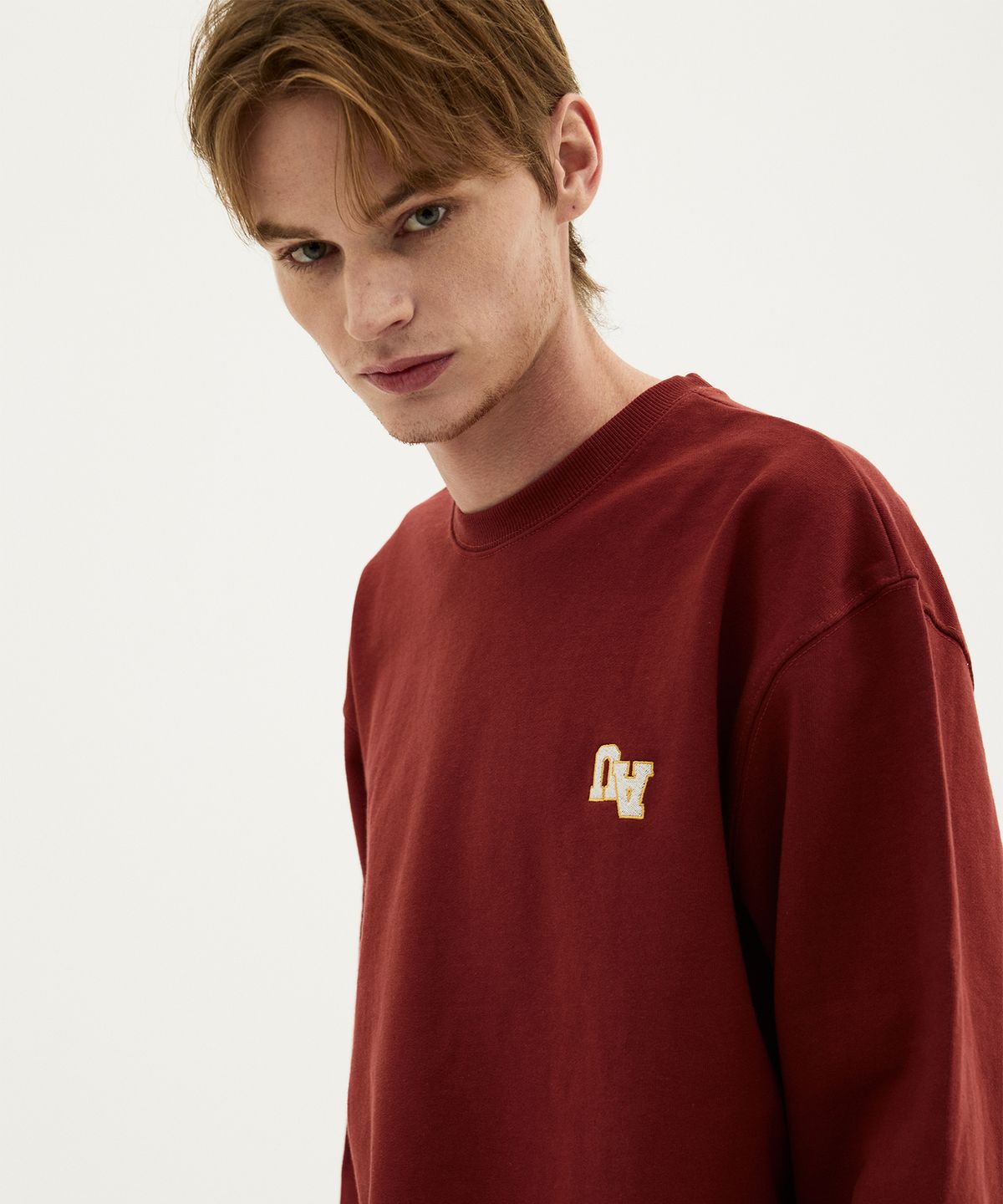 에인션트 유니온(ANCIENT UNION) Symbol Sweat Brick Red