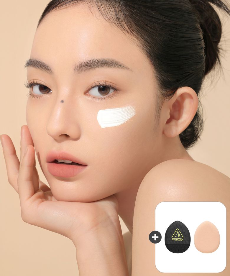 스킨 핏 커버 리퀴드 컨실러 (증정 바운시 핑거 퍼프)