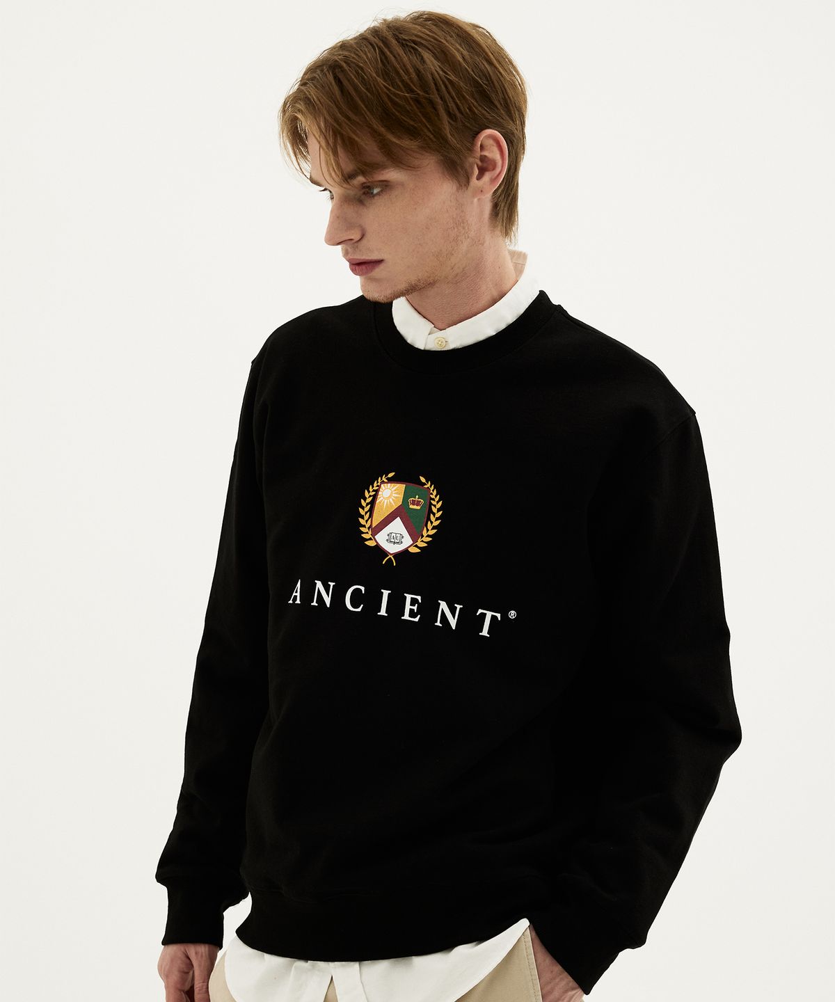 에인션트 유니온(ANCIENT UNION) Classic Sweat Black