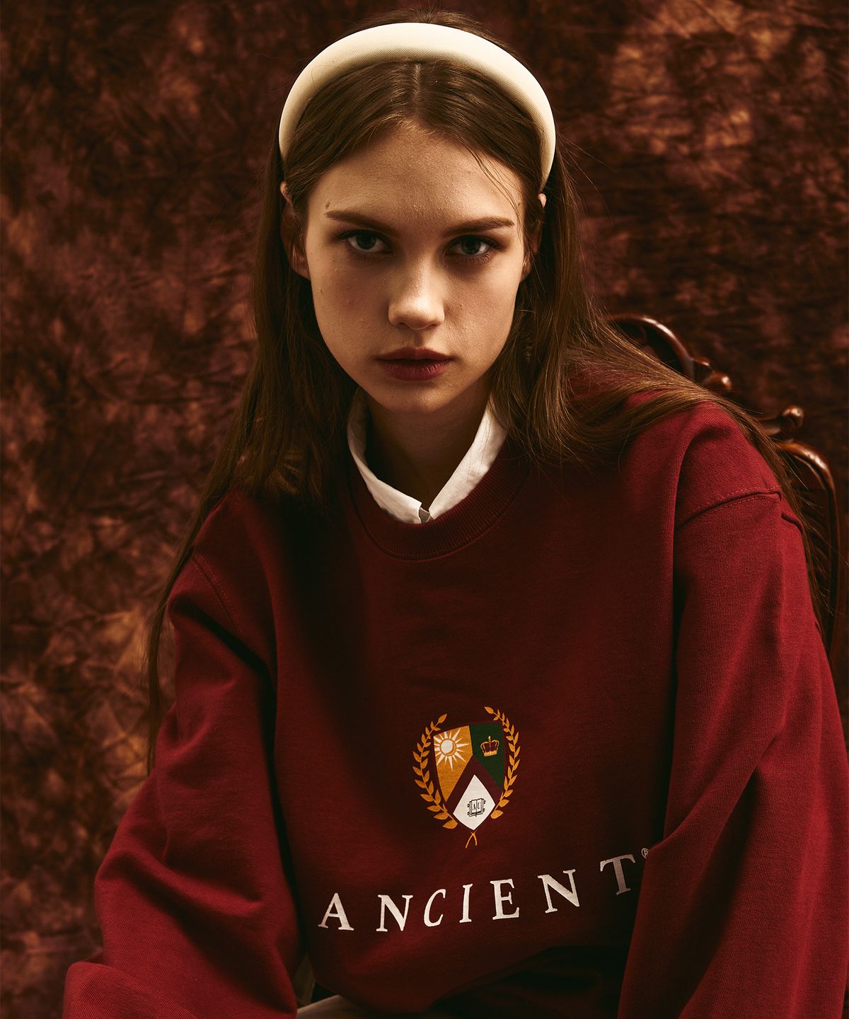 에인션트 유니온(ANCIENT UNION) Classic Sweat Brick Red