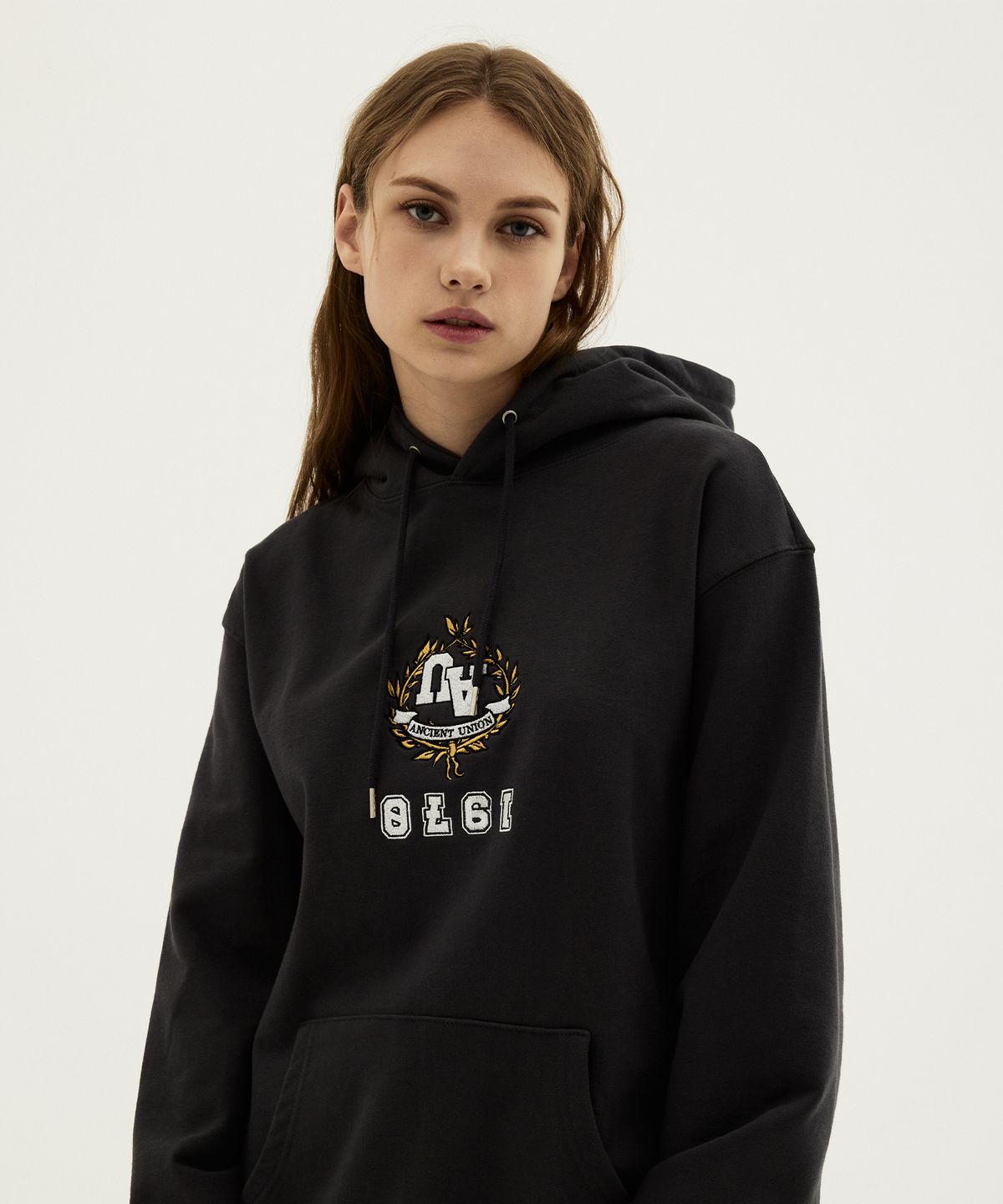에인션트 유니온(ANCIENT UNION) 1970 Pullover Hoodie Charcoal