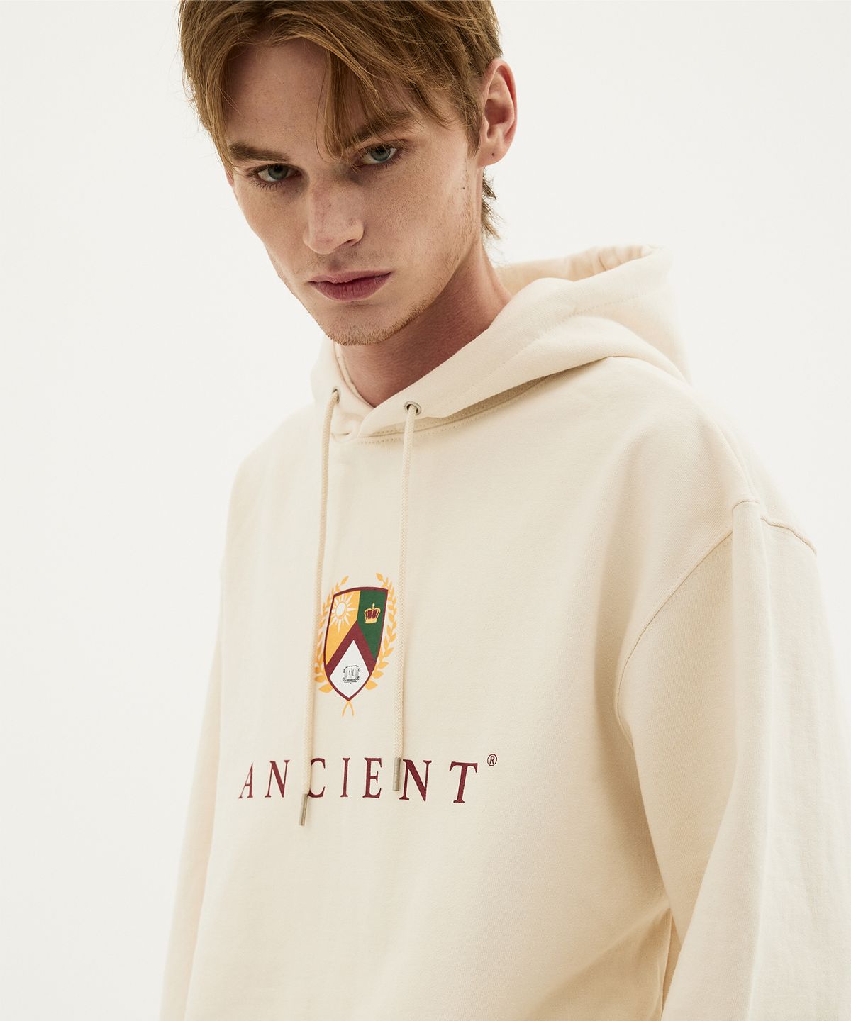 에인션트 유니온(ANCIENT UNION) Classic Pullover Hoodie Ivory