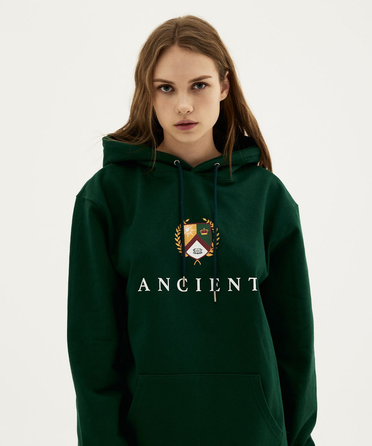 에인션트 유니온(ANCIENT UNION) Classic Pullover Hoodie Dark Green