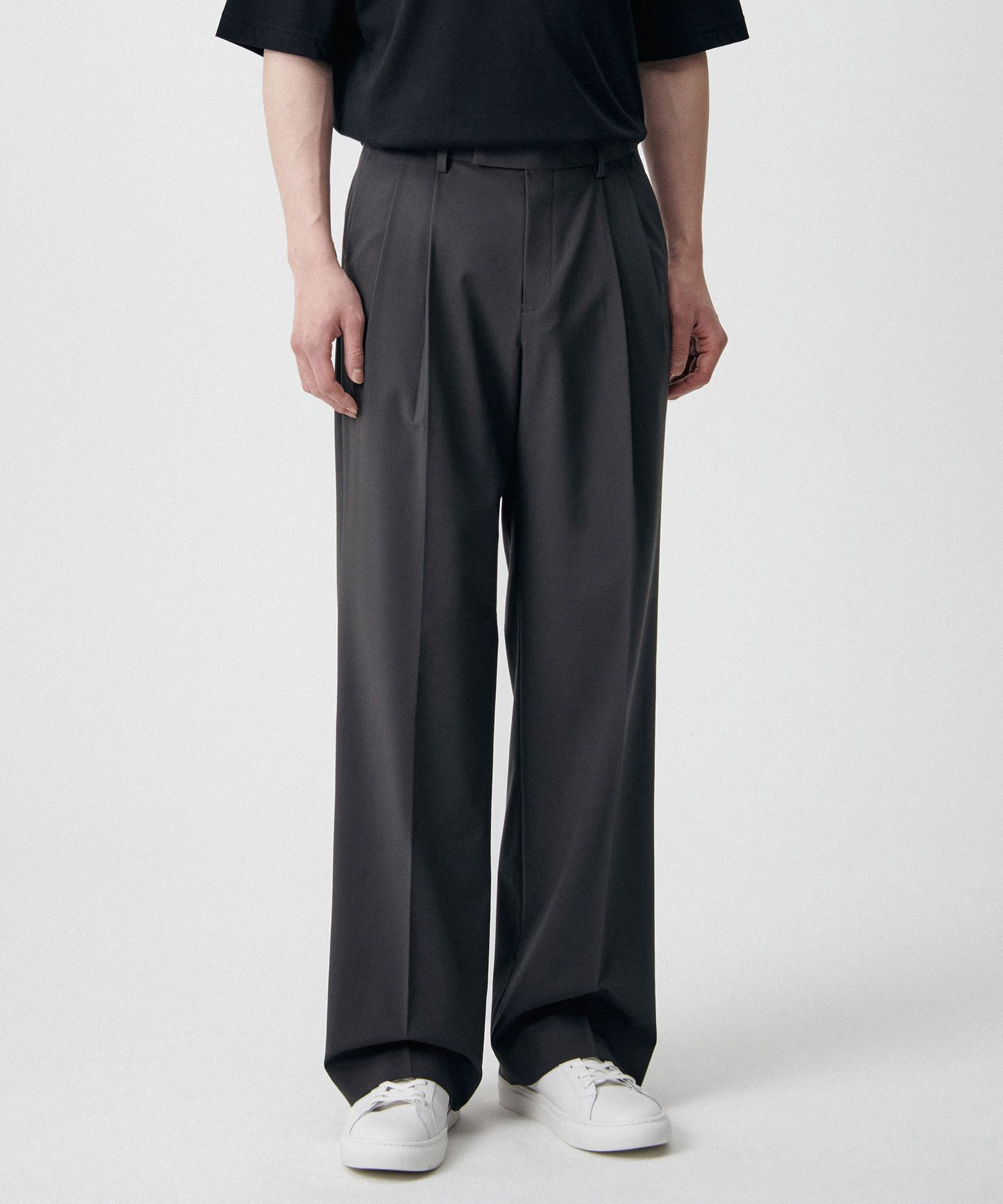 MUSINSA STANDARD MEN'S_ルーズベンディングパンツ_2色 Shop Pants at MUSINSA