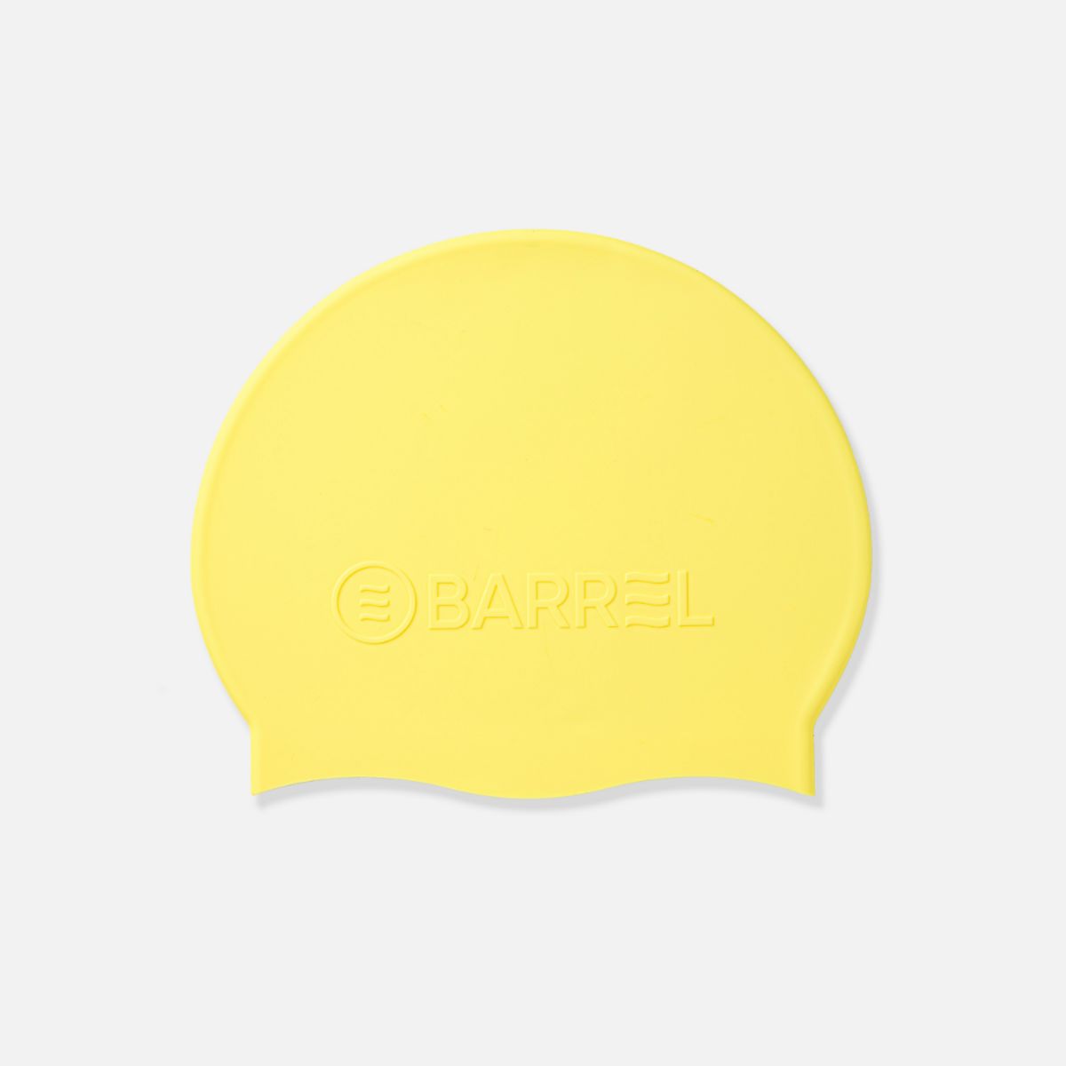 배럴(BARREL) 베이직 양각 실리콘 스윔 캡 레몬 (B3SUASC001LEM)