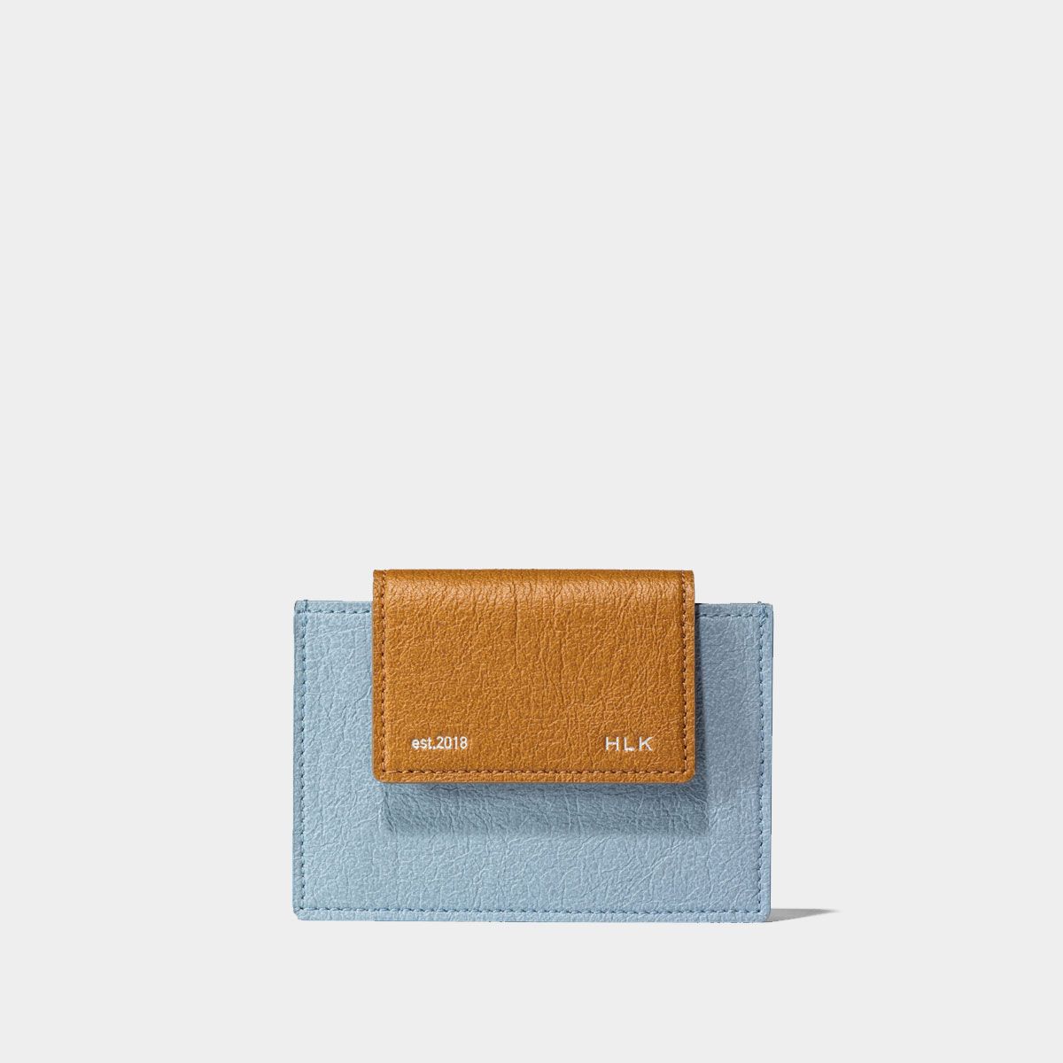 할리케이(HARLIEK) 세미 플립 카드지갑 / Sami Flip Card Wallet [Blue Camel]
