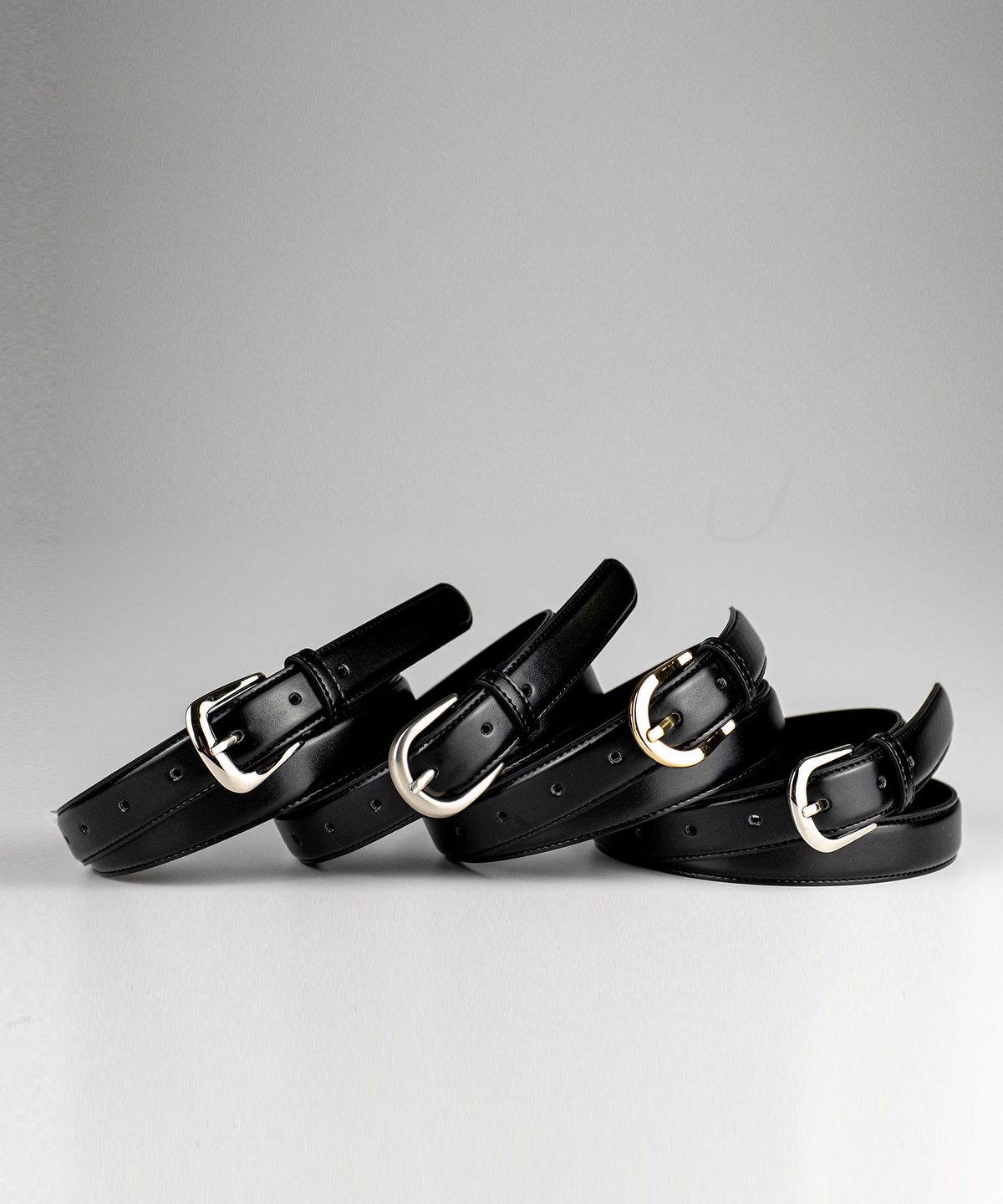 38컴온커먼(38COMEONCOMMON) 25mm Basic Faux Leather Belt