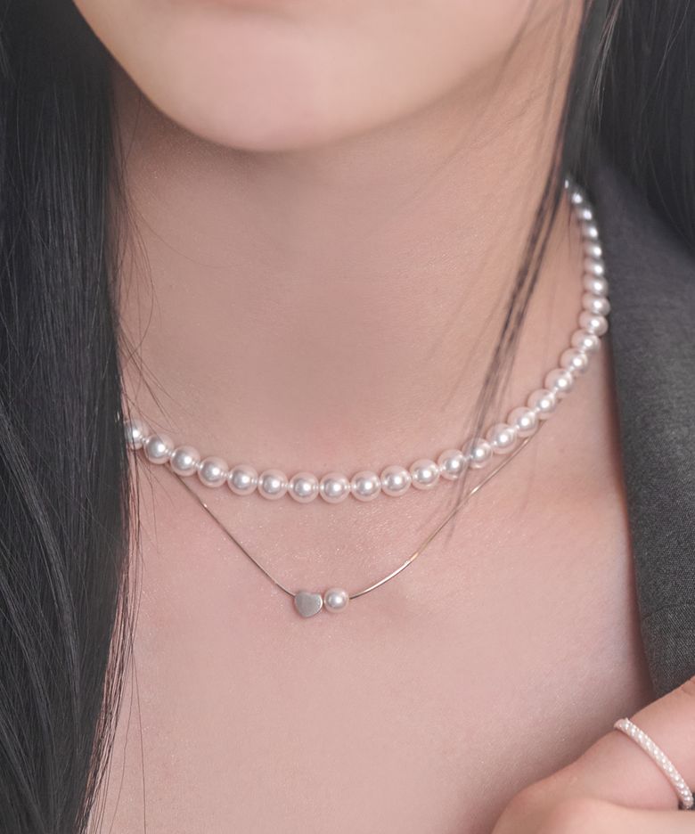 [SILVER] M P SV D BALL CHAIN N(2 COLORS)