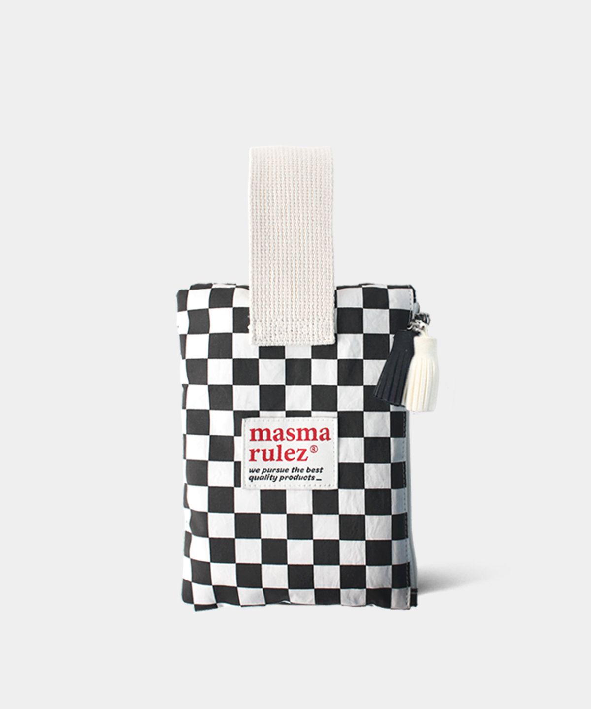 마스마룰즈(MASMARULEZ) Strap pouch _ 체커보드