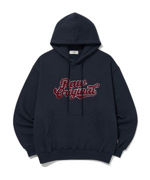 오리지날 부클 로고 후디 (네이비)