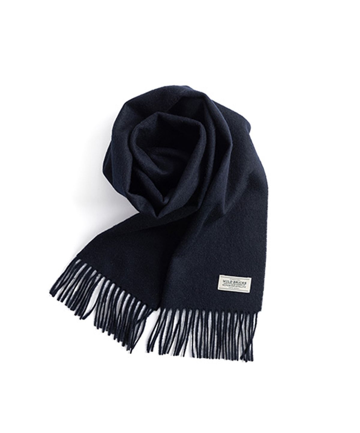 와일드 브릭스(WILD BRICKS) ES CASHMERE BLEND MUFFLER (navy)