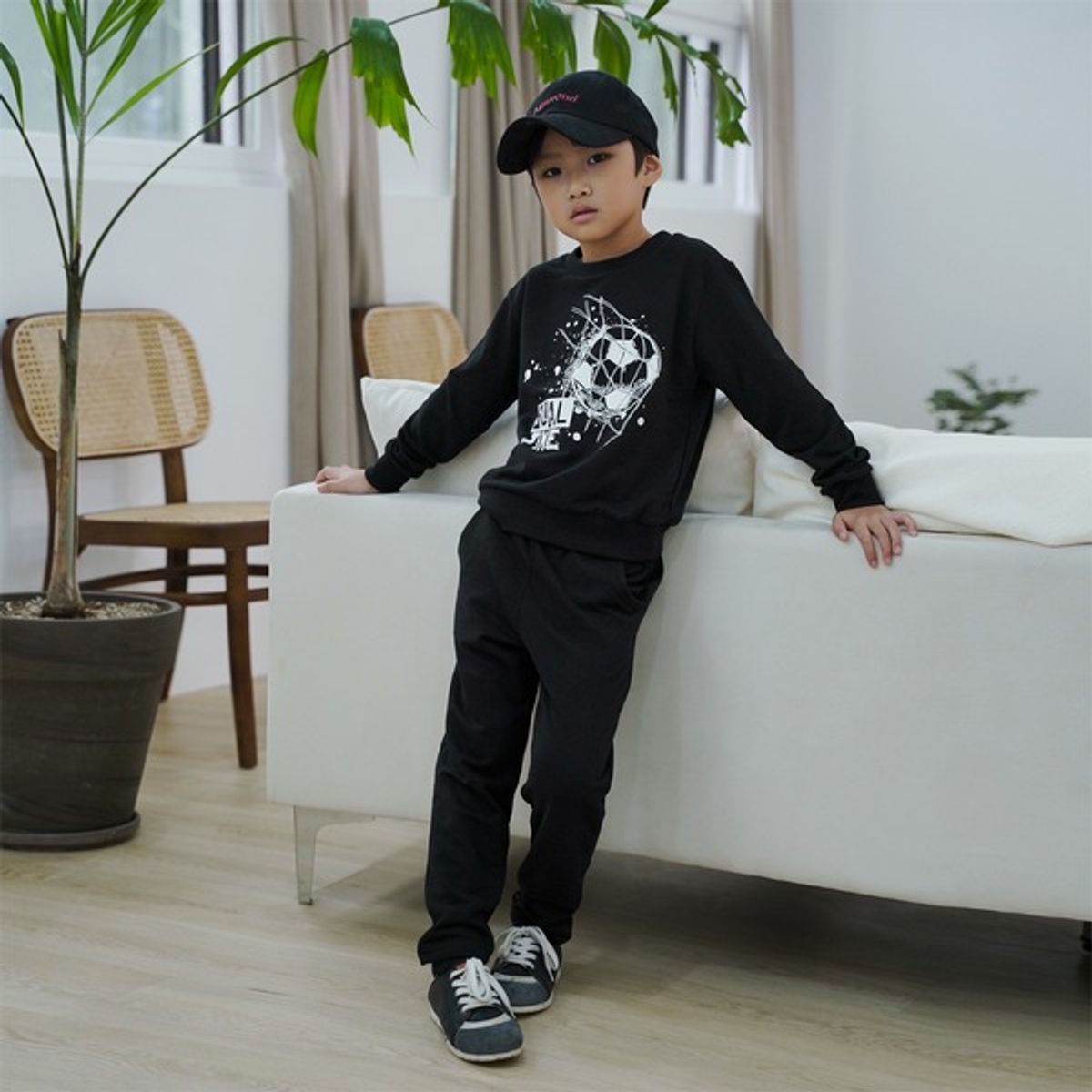 아쿠아티카 키즈(AQUATICA KIDS) 키즈 AQKT08 상의검정+하의검정
