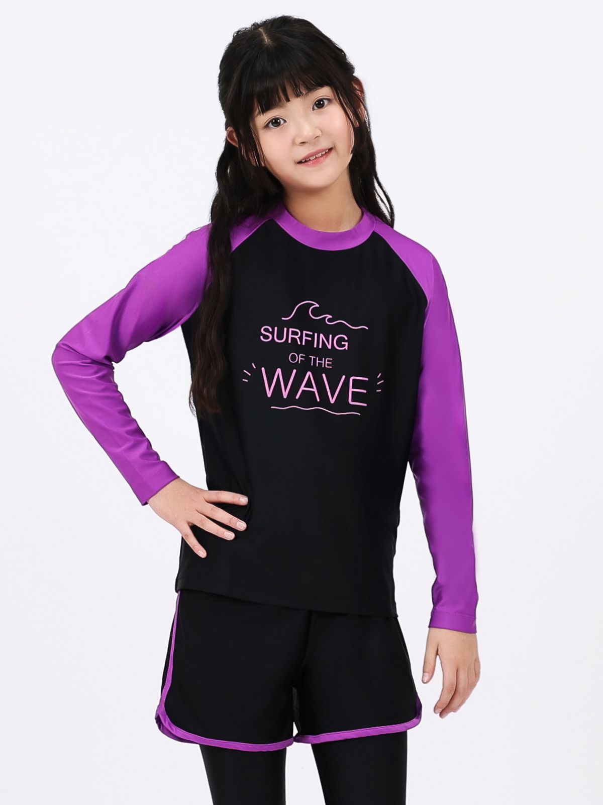 아쿠아티카 키즈(AQUATICA KIDS) 아동 래쉬가드 AQA323 선수용수경5종세트