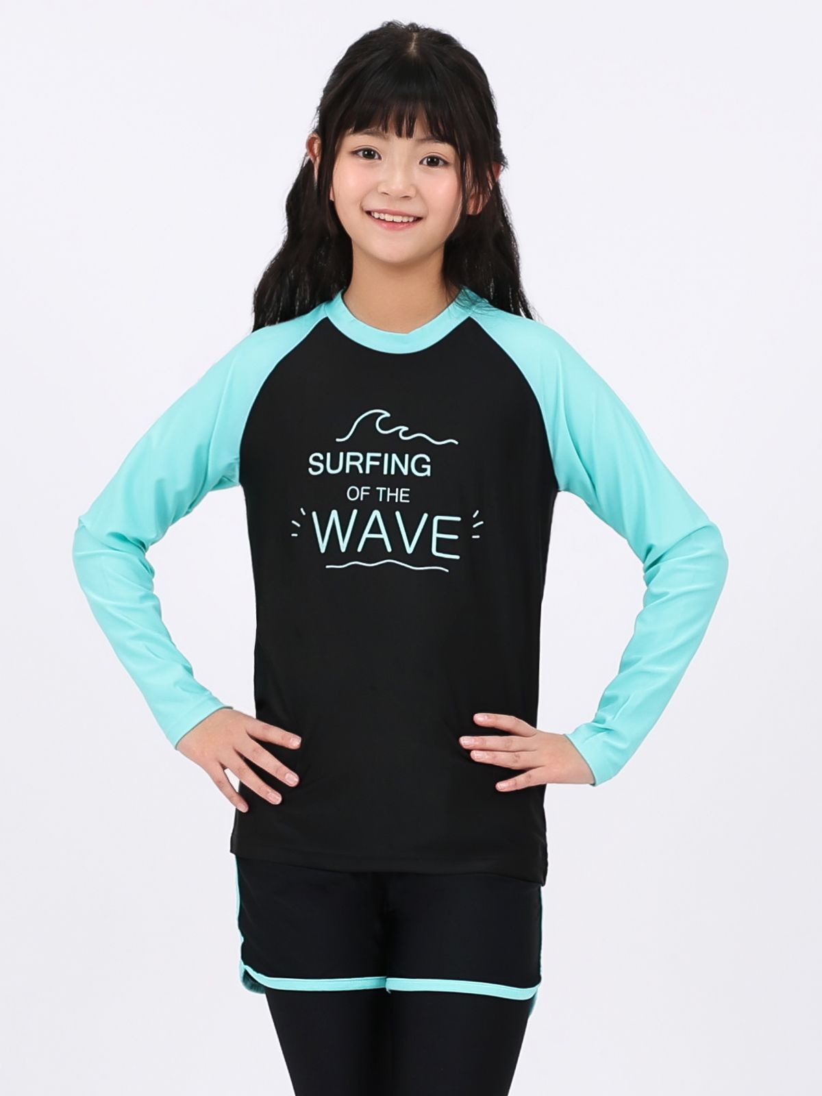 아쿠아티카 키즈(AQUATICA KIDS) 아동 래쉬가드 AQA321 선수용수경세트