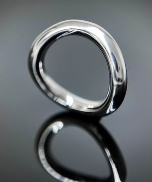 [남여공용] WAVE 실버RING / GSOR-002