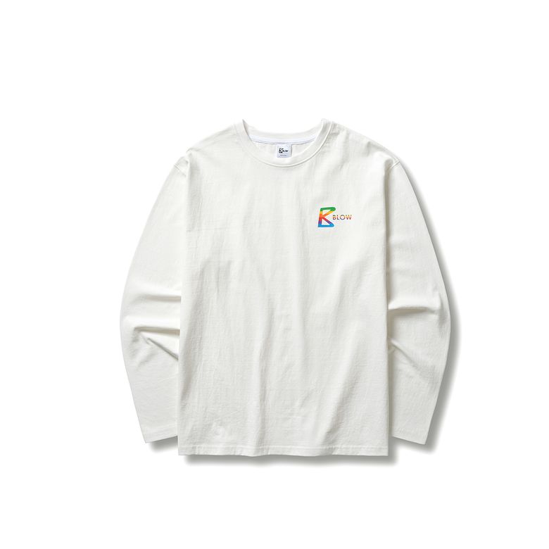 GRADATION LOGO LONG SLEEVE