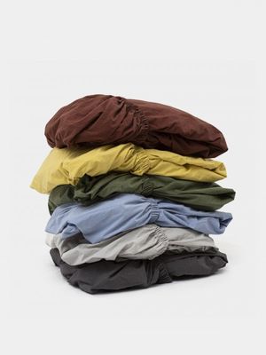 먼지없는 고밀도 순면 워싱 홑겹 매트리스커버